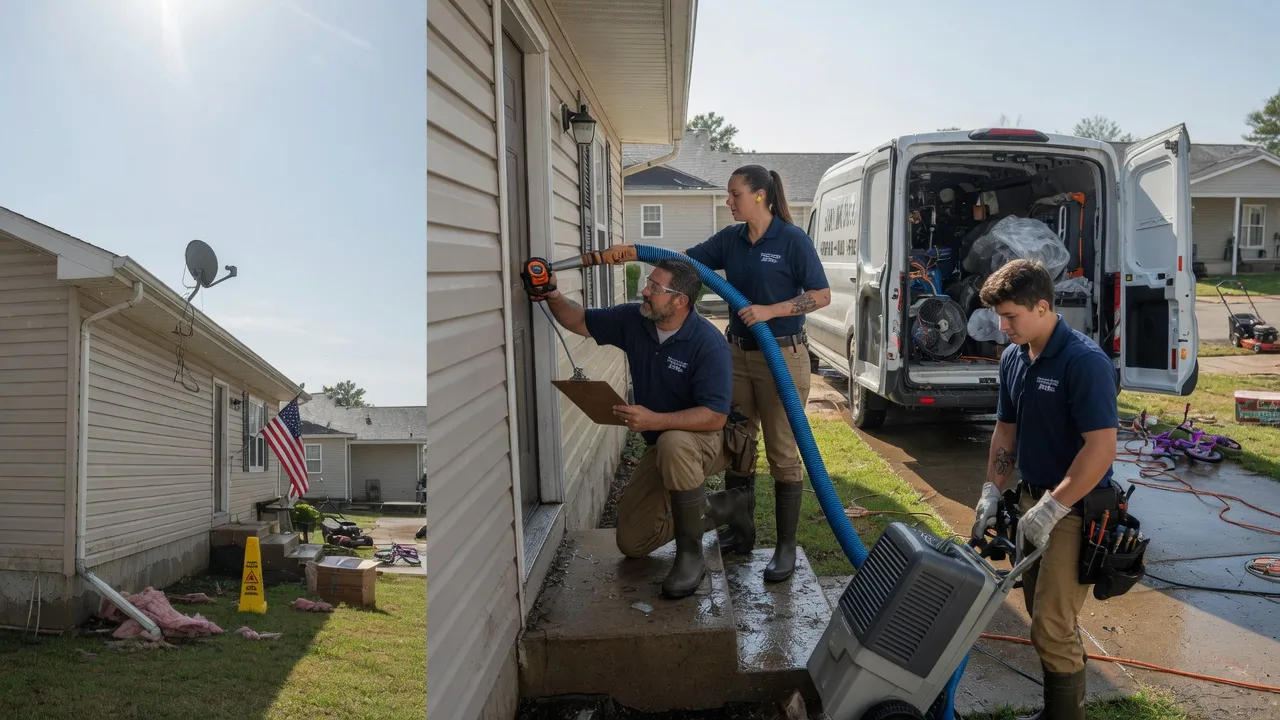 Ceiling Water Damage Restoration in Conehatta, MS near me